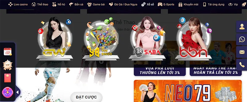 Xổ số NEO79 với tỷ lệ trả thưởng vô cùng cao